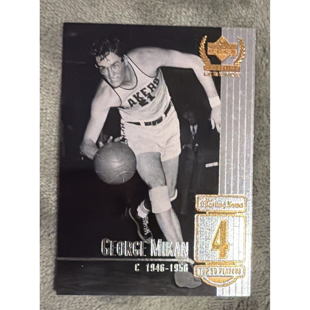 1998-99 Upper Deck Century Legends - George Mikan #4